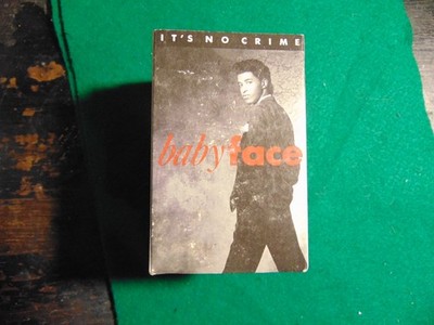 Babyface ''It's No Crime'' Cassette Tape single, (1989)