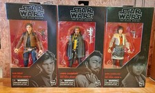 Star Wars Black Series 62 Han Solo 65 Lando 66 Qi'ra SOLO 6  Action Figures