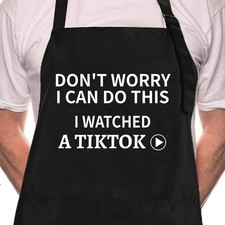 Funny Grill Apron for Men Dad Husband Hime with Pockets BBQ Cooking Apron