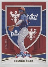 2024 Panini Crusade Red 176/299 Luisangel Acuna #49 qw7