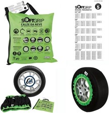 CALZE DA NEVE CORA SOFTGRIP OMOLOGATE GR.5 CALZE DA NEVE IN TESSUTO ANTISCIVOLO