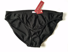 NEW MERONA  Black Hipster Bikini Bottom Swimw...