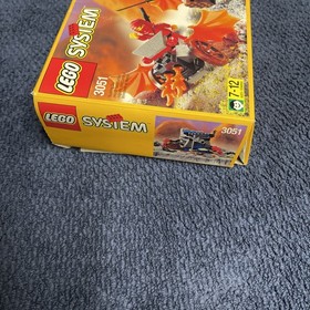 LEGO Castle Ninja 3051 Blaze Attack 100% Complete W/Box & Instructions 