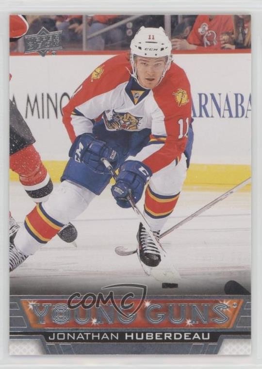 2013-14 Upper Deck Young Guns Jonathan Huberdeau #222 05cr