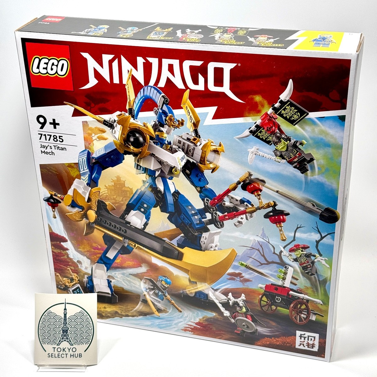 LEGO NINJAGO Jay's Titan Mech 71785 Ninja Robot Building Set w