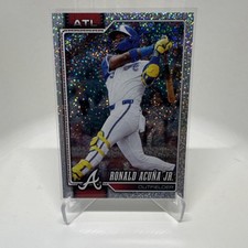 2026 Topps Series 1 Celebration Ronald Acuña Jr confetti  #50 Atlanta Braves