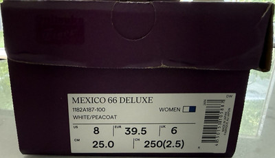 Onitsuka Tiger Mexico 66 Deluxe White/Peacoat. Nippon Made Limited Ediition