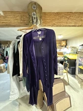 All Hours paris milan size M Purple Valour pant suit