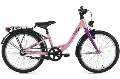Kinderfahrrad 20'' Cindy mit TC-Beleuchtung 27cm 1 Gang 3 Farben Dacapo M227K