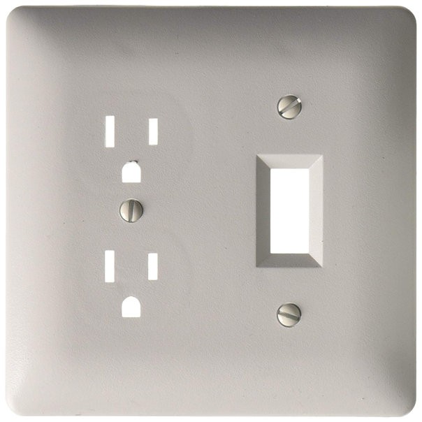 Партия из 5 -ти неметаллических настенных панелей TayMac, одна двухслойная, Одна тумблерная, две группы