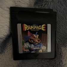 Midway Rampage World Tour Nintendo Game Boy Color Game, E-Everyone, Cart Only
