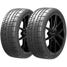 Qty 2 27540zr17 Uniroyal Power Paw As 98w Sl Black Wall Tires