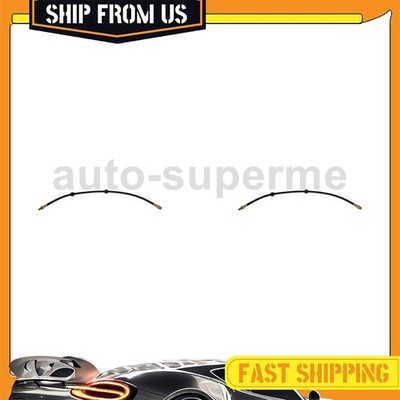 Rear Set Brake Hose Line 2x For Mercedes-Benz ML550 2008-2011