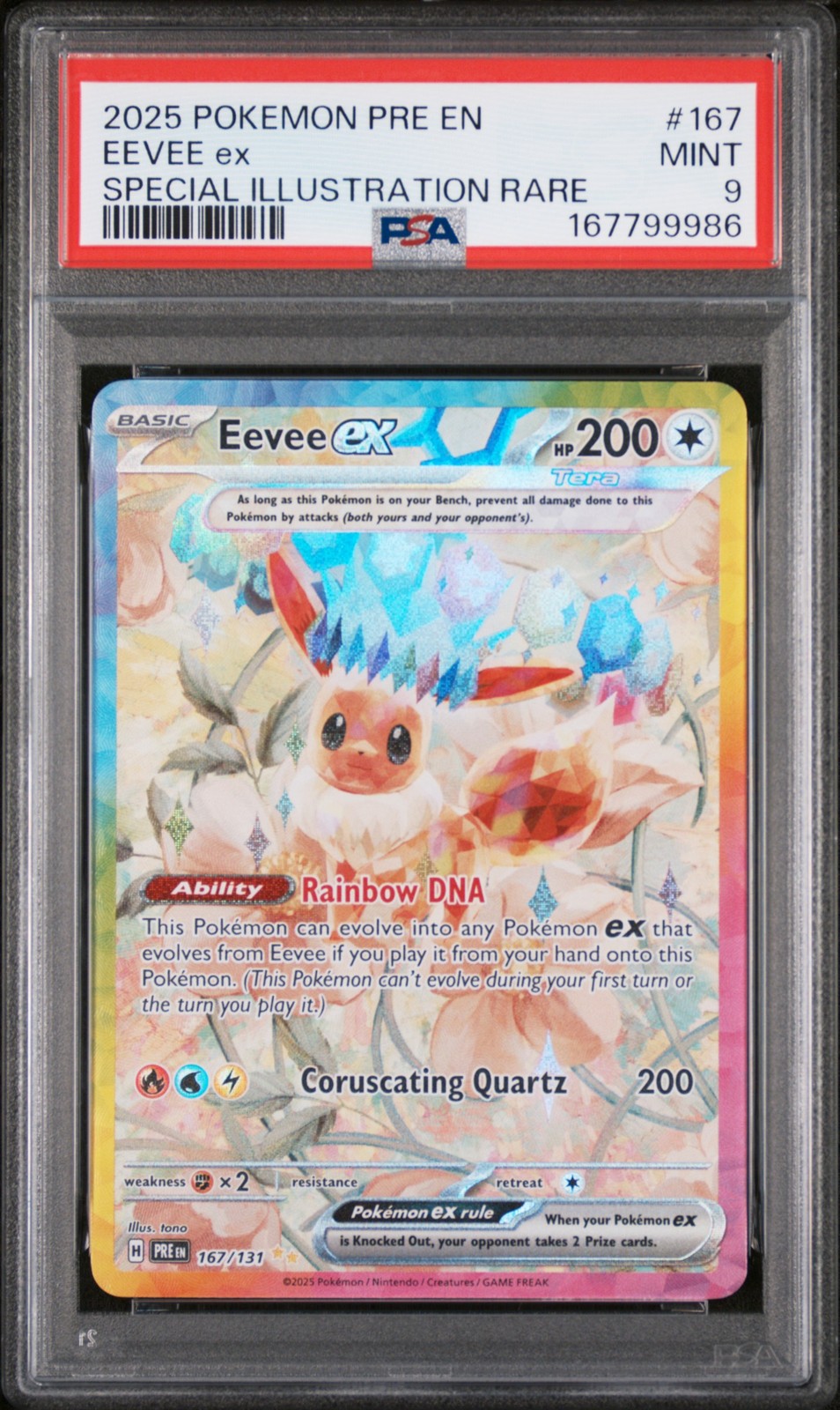 Eevee ex #167