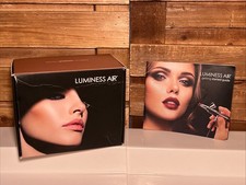 Luminess Air Airbrush Makeup System Kit Compressor Stylus Manuals in Box READ