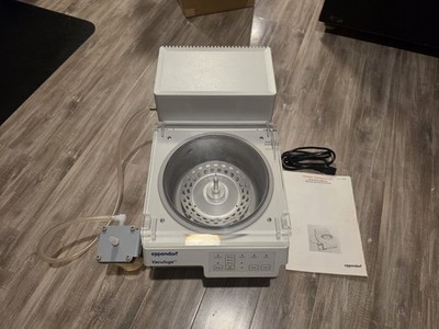 Eppendorf 5301 Vacufuge Centrifuge w/ Vac Pump & Rotor-Buyer Arranged Freight OK