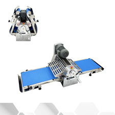 Electric Foldable Pastry Dough Roller Machine 110V 400mm Belt Pastry Sheeter
