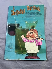 A Birthday Bar Book Vintage 1970s Mixed Drink Recipe Book American Greeting Corp