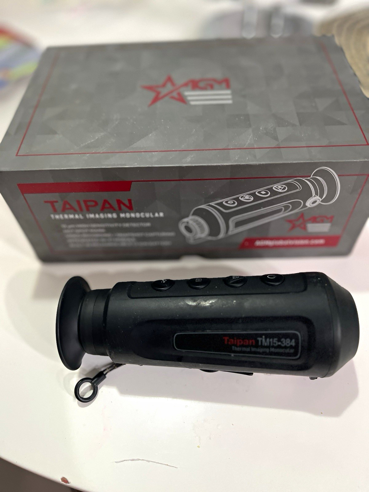 AGM Taipan TM15-384 Thermal Imaging Monocular 384x288, 1024x768 Display
