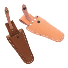 Cowhide Leather Plier Holder 2-Pack Durable Scissors Sheath Pouch with Snap B...