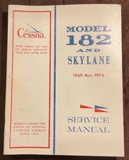 1969-1976 Cessna Model 182 and Skylane Service Manual, oh so nice! 1969-1976 Cessna Model 182 and Skylane Service Manual, oh so nice!