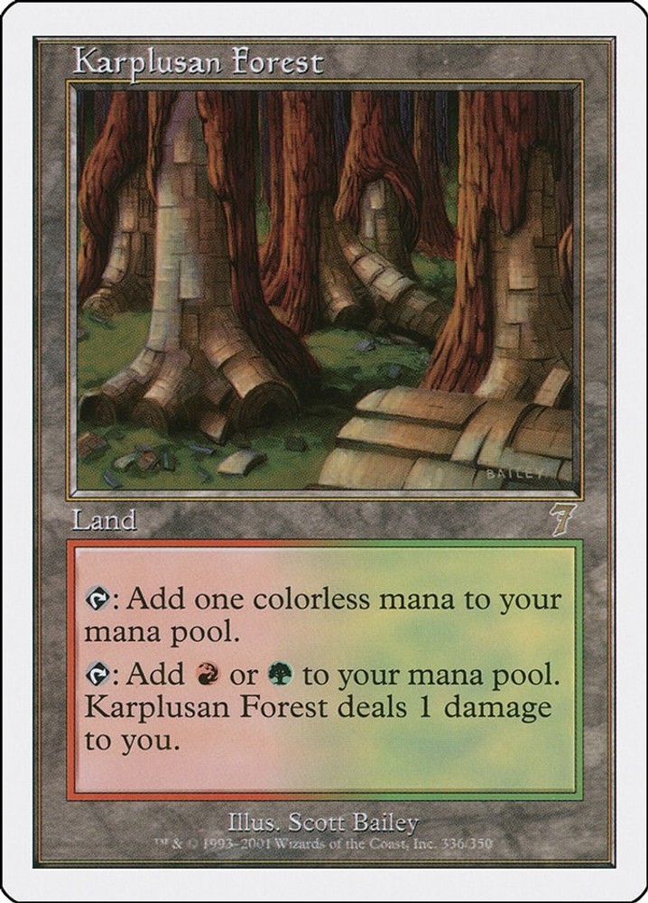 Karplusan Forest [ 7ED - 336 ]LP