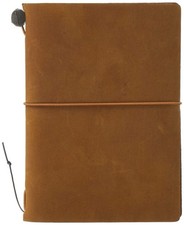 MIDORI Travelers Notebook Passport Size Camel