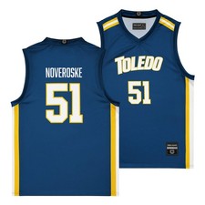 Toledo Women's Basketball Navy Jersey - Hannah Noveroske