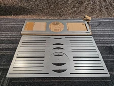 (QTY 6) OHLECTRIC OL-48065-24 6" x 26" L Rough-in Plate Construction Mounting