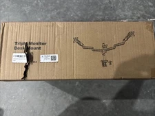 MOUNTUP Triple Monitor Desk Mount Model MU0006 Up To 27" Screens