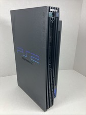 Sony PlayStation 2 Ps2 Fat Console Only WORKS *disc tray front missing