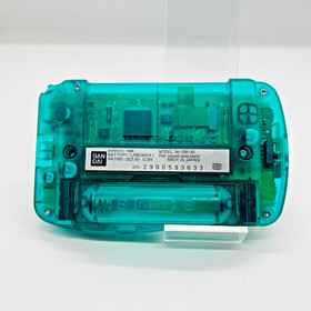 Bandai WonderSwan SW-001 Clear Green Console Tested Working From JP
