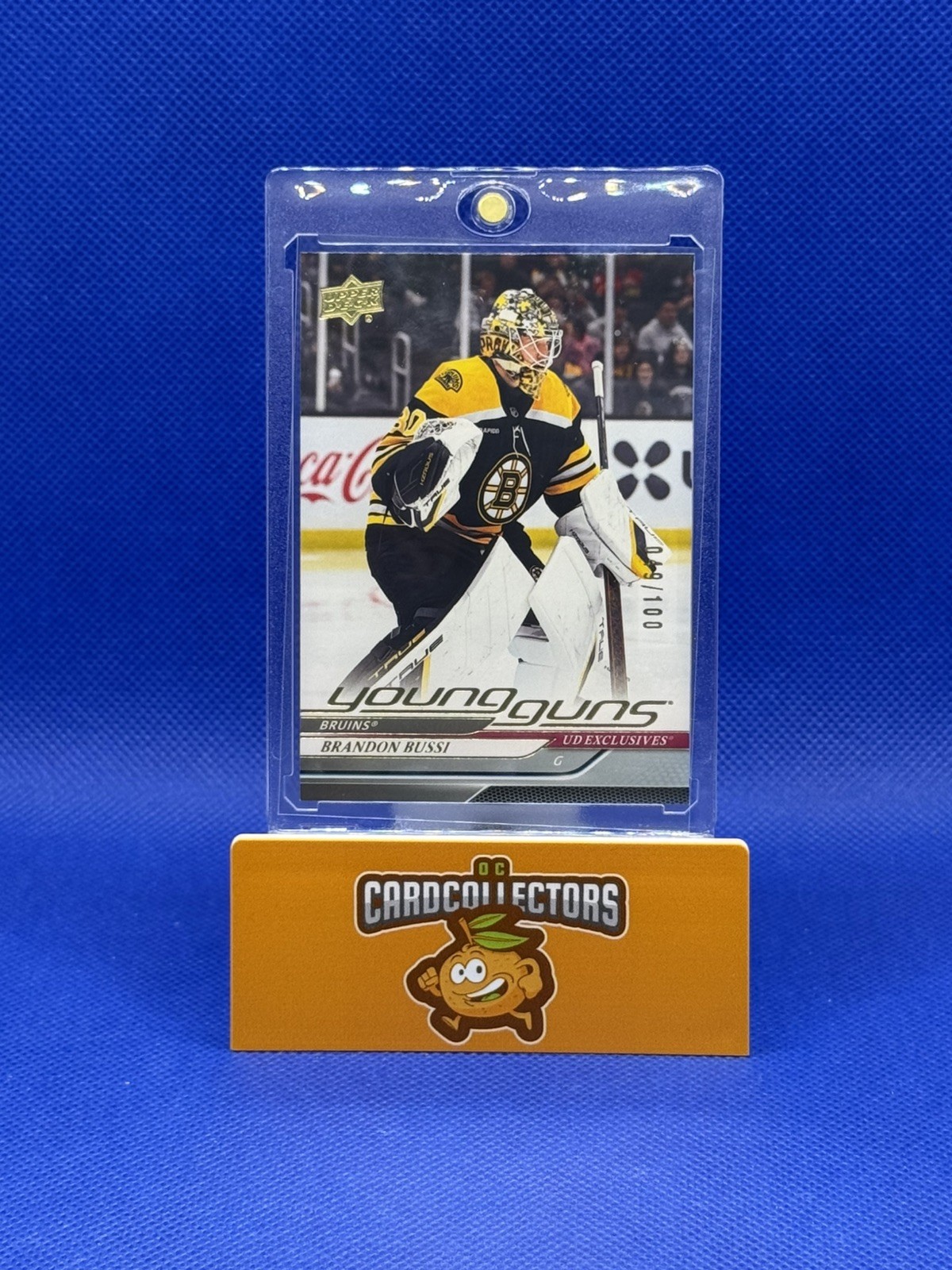 2024-25 Upper Deck Series 2 Young Guns Exclusives 49/100 Brandon Bussi #493