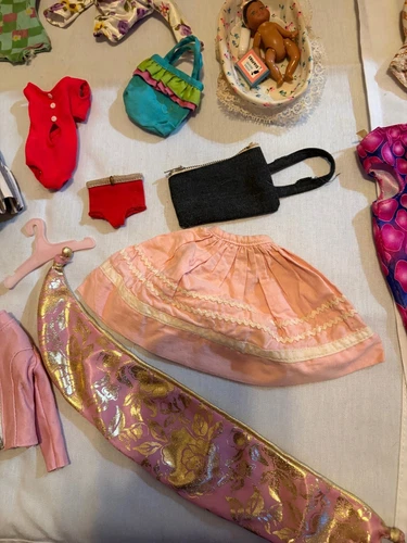 New ListingBarbie & Others Doll Clothes Lot Assorted 1960s Vintage Skipper, Barbie, variety