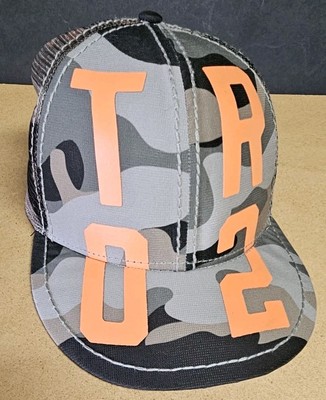 True Religion TR02 Camo Baseball Cap Hat NWOT