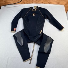 Henderson Gold Core 3.0mm Full Body Wetsuit Womens 8 Black Scuba Diving Surf USA