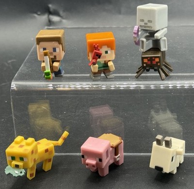 6 Different Minecraft TNT Series 25 Mini Figures New Loose