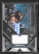 2018 Upper Deck SPx Hockey Extravagant Materials Brent Burns #EX-BB Jersey