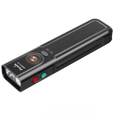 Fenix E06R Pro RG black   Taschenlampe mit Rotlicht & Grünlaser, 1600 lm, USB-C