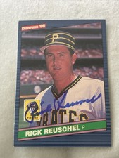 Rick Reuschel autographed 1986 Donruss baseball card #532