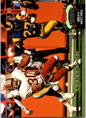 1992 Stadium Club #555 Brian Mitchell