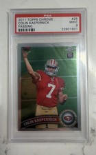 Colin Kaepernick Rookie Cards and Autograph Memorabilia Guide 31