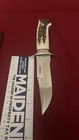 George Herron Custom Stag Chute Knife #2275- orig Sheath -Loveless Era . Rare! — photo 10