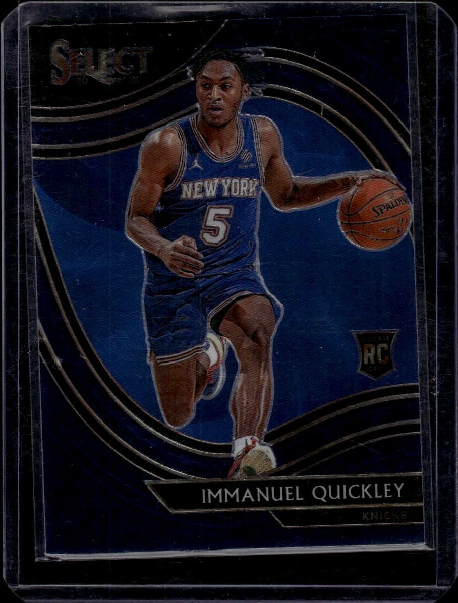 2020-21 Panini Select #276 Immanuel Quickley NM+ Knicks