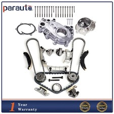 Timing Chain Kit Water Oil Pump Bolts For 04-07 Cadillac Saturn 2.8L 3.6L N36A