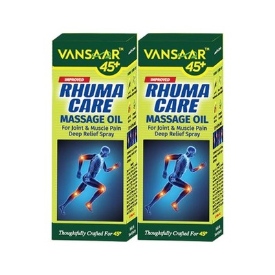 Vansaar Rhuma Care Massageöl 100ml Je Set Aus 2