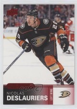 2019-20 Upper Deck Overtime Red Foil 49/99 Nicolas Deslauriers #147 0c3