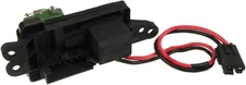 Front-row manual temperature control blower motor resistor