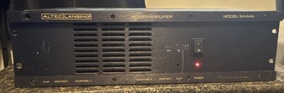 Altec Lansing 9444A 2-Channel Power Amplifier Rack Mountable Bridgeable 900W