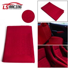 Jdm Red Fabric Cloth For Car Seat Panel Armrest Decoration 1m1.6m Jdm Red Fabric Cloth For Car Seat Panel Armrest Decoration 1m1.6m